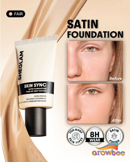 SHEGLAM Skin Sync Satin Foundation