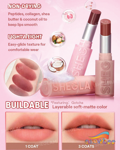 SHEGLAM Lip Veil Cushion Lightweight Lipstick