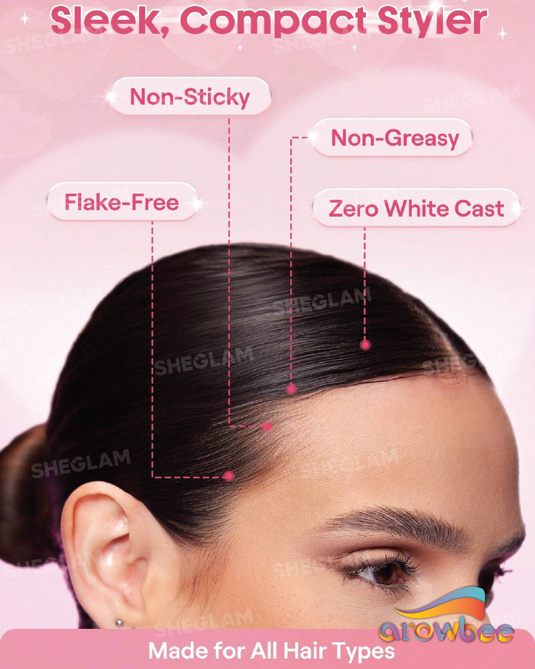 SHEGLAM Locked in Glossy Shine Strong Styling Stick - 30g