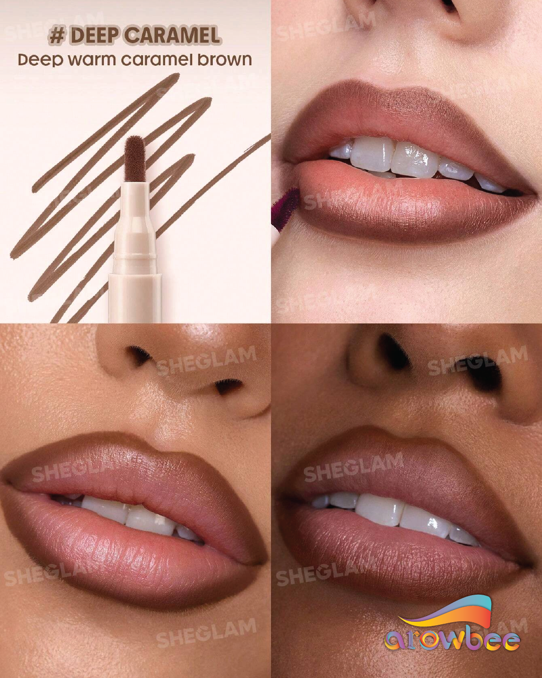 SHEGLAM True Stain Liquid Lip Liner