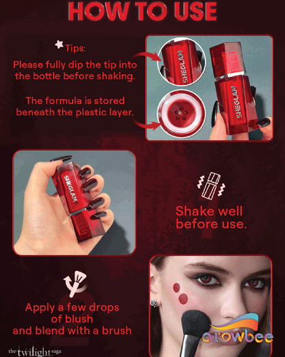 The Twilight Saga X SHEGLAM Forbidden Love Liquid Blush