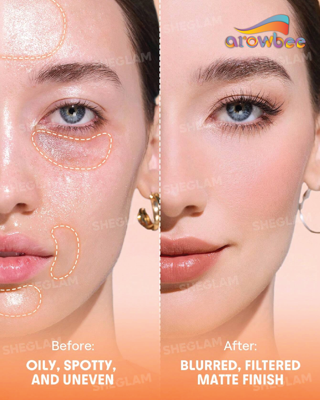 SHEGLAM Insta-Ready Sunset Blur Setting Powder