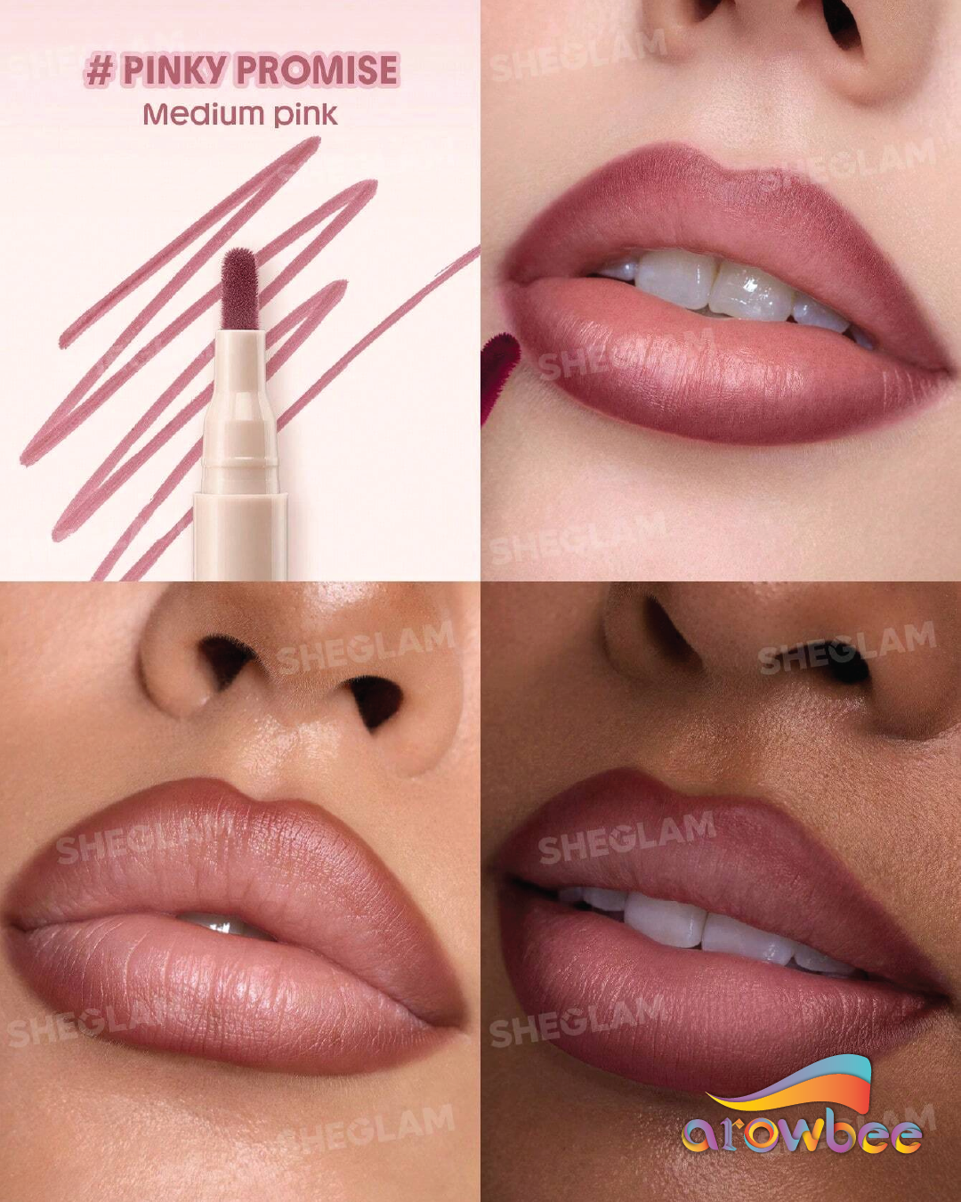 SHEGLAM True Stain Liquid Lip Liner