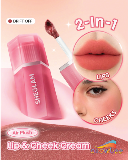 SHEGLAM Air Plush Lip & Cheek Cream