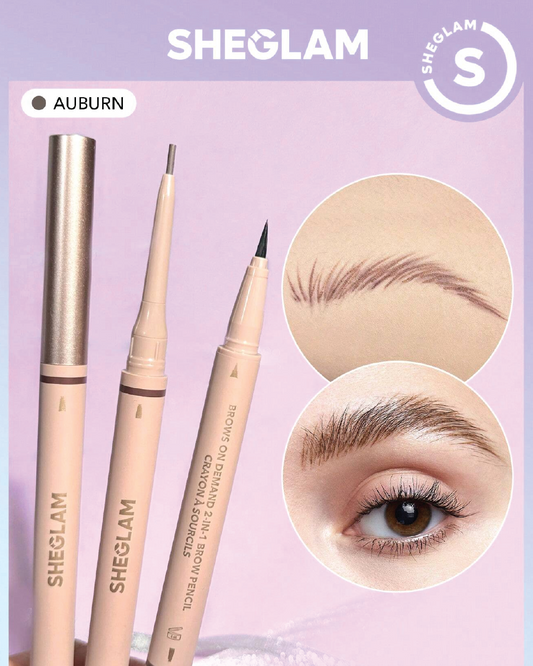 SHEGLAM Brows On Demand 2-In-1 Brow Pencil