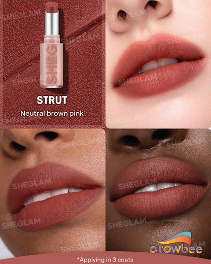 SHEGLAM Lip Veil Cushion Lightweight Lipstick