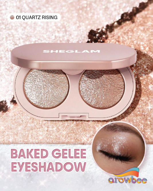Sheglam Prismalight Baked Gelee Eyeshadow Duo