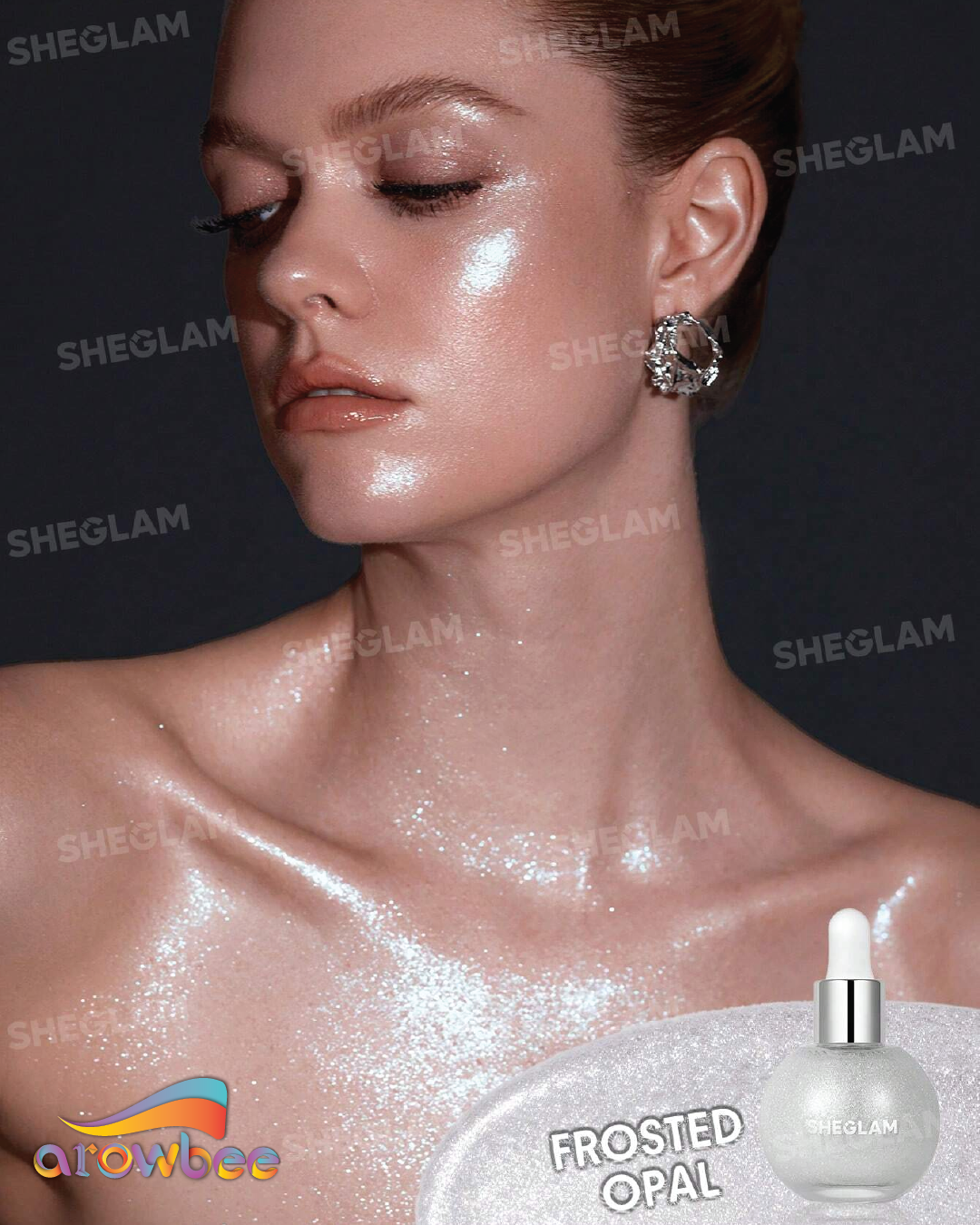 SHEGLAM Sunlit Silk Highlighting Body Oil
