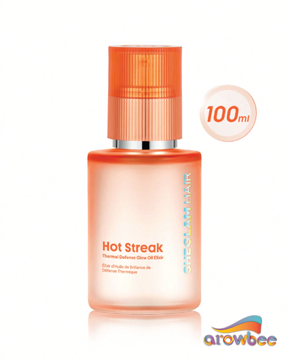 SHEGLAM HAIR Hot Streak Thermal Defense Glow Oil Elixir