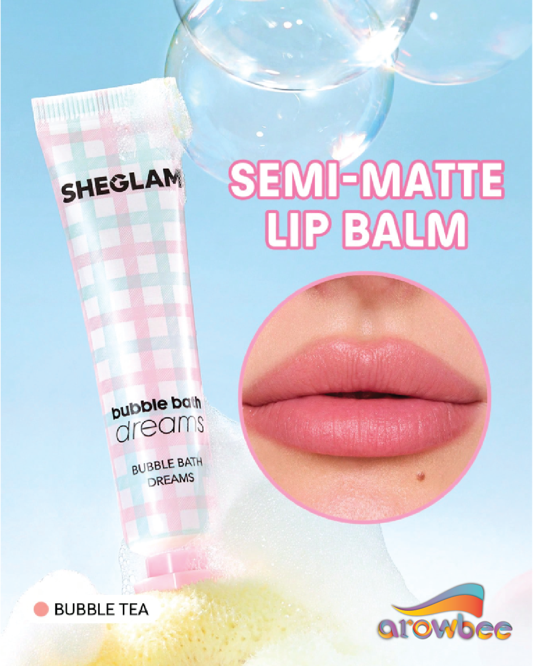SHEGLAM Bubble Kiss Lip Balm