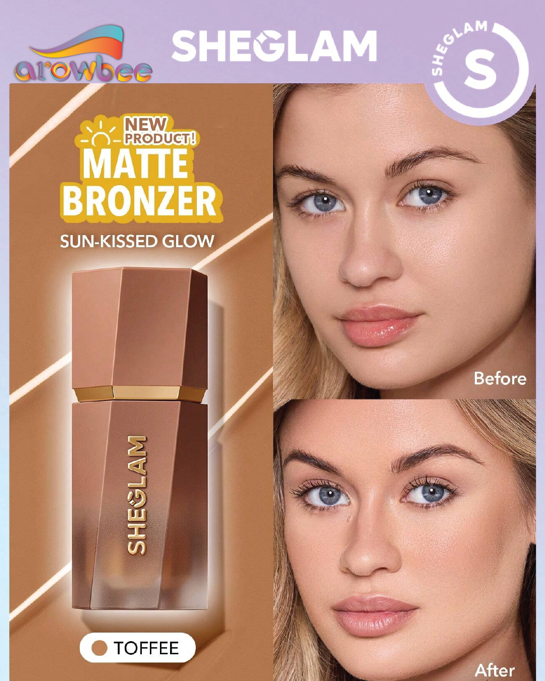 SHEGLAM Sun Beam Matte Liquid Bronzer