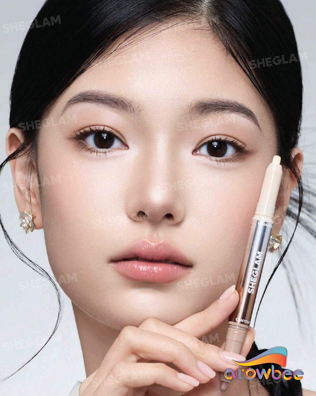 SHEGLAM Fine Line 2-In-1 Nose Contour & Highlight Pen