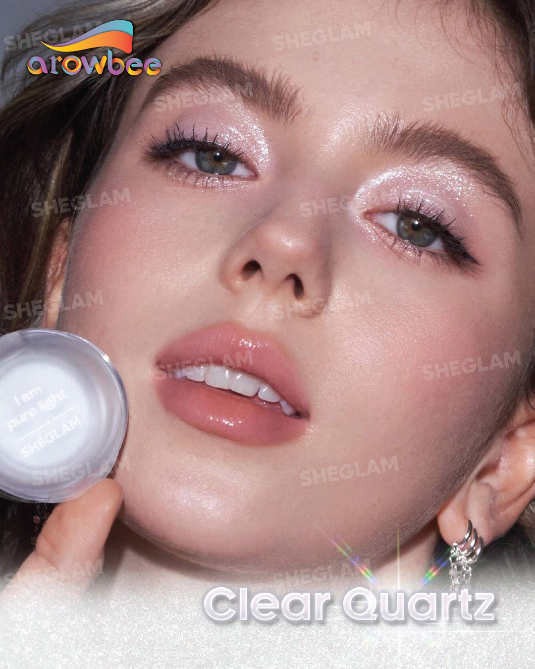 SHEGLAM Crystal Intentions Manifesting Glow Glitter Eyeshadow