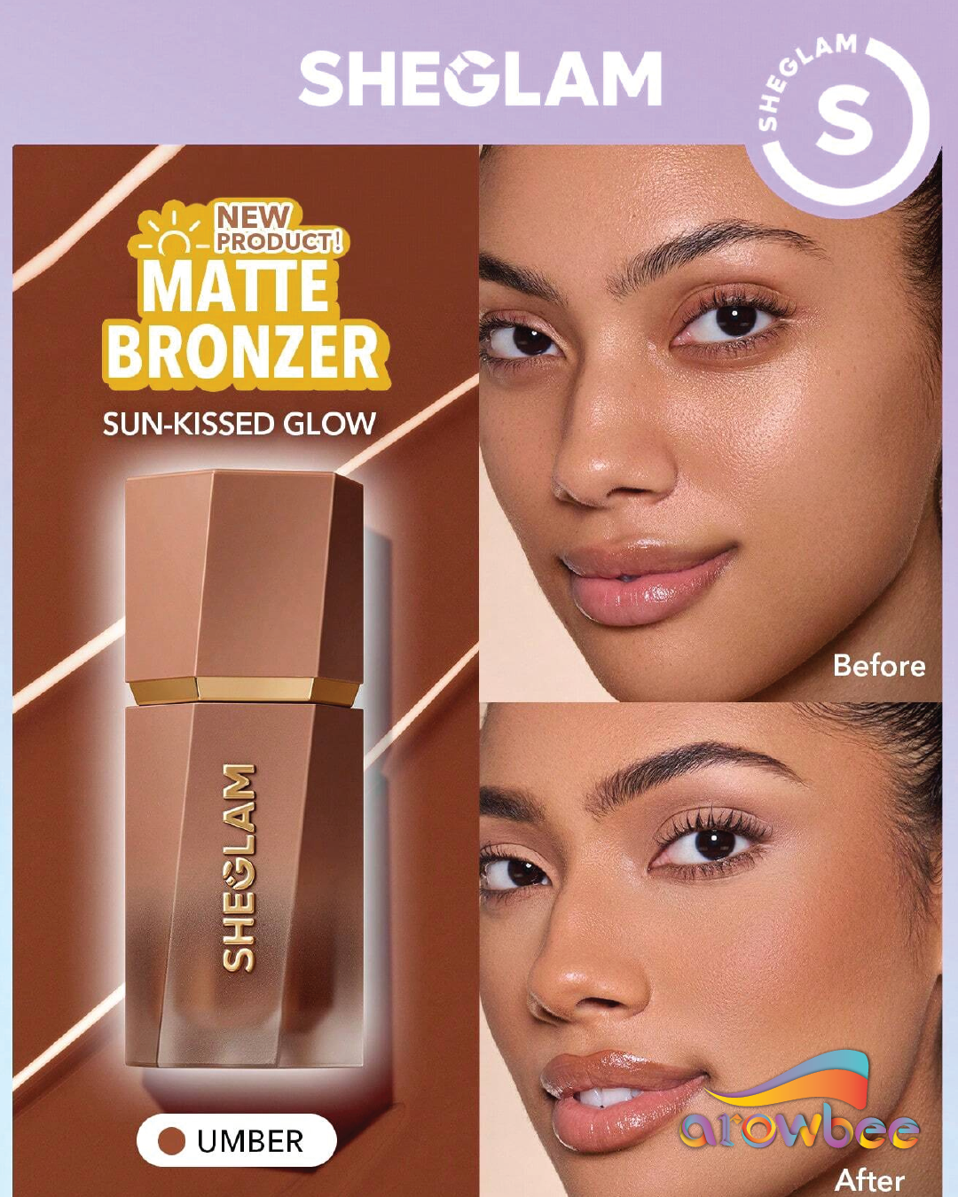 SHEGLAM Sun Beam Matte Liquid Bronzer