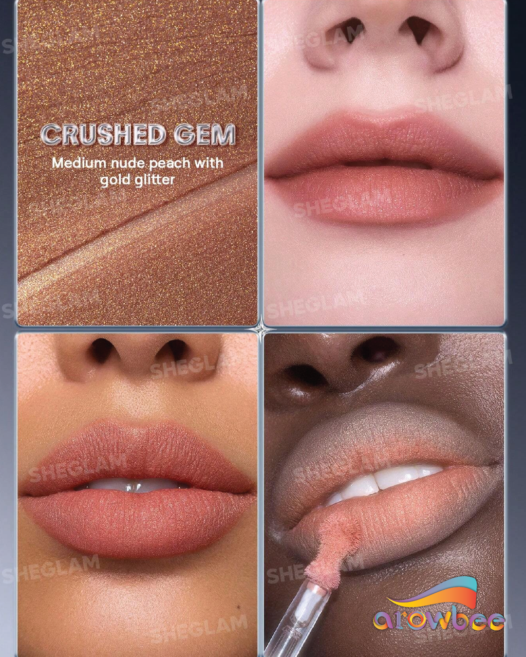 SHEGLAM Glitter Whip Liquid Lipstick