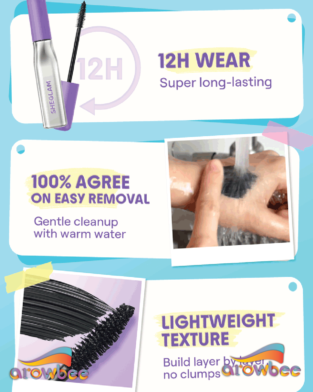 SHEGLAM Lashlighter Mega Boost Mascara