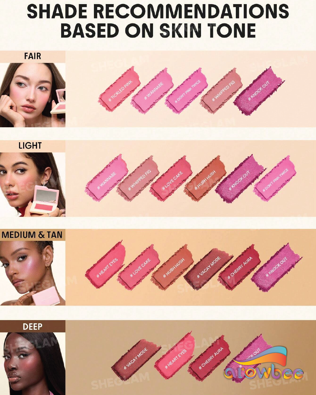 SHEGLAM Dream Touch Blush