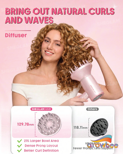 SHEGLAM HAIR Blowout Bliss Triple Threat Hair Dryer