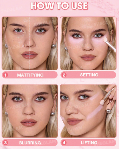 SHEGLAM Insta-Ready Ultra-Fine Blur & Lift Setting Powder Duo