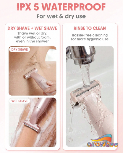 SHEGLAM HAIR Smooth Moves Single-Blade Electric Razor
