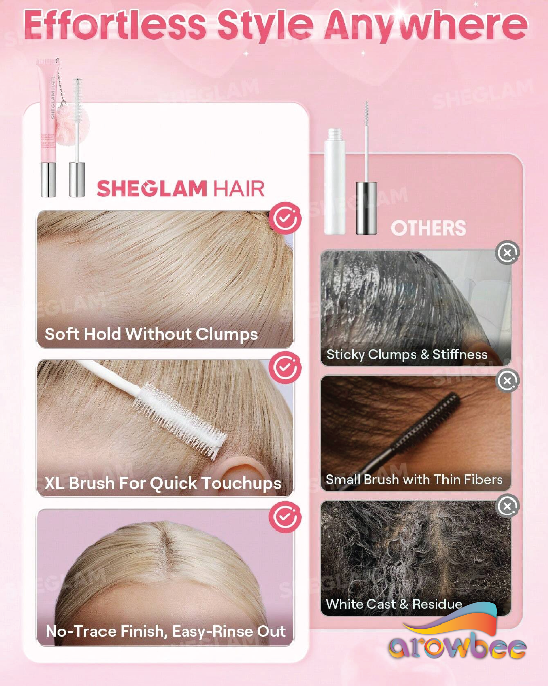 SHEGLAM HAIR Cupid's Charm Style Keeper