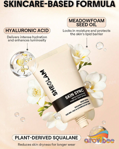 SHEGLAM Skin Sync Satin Foundation