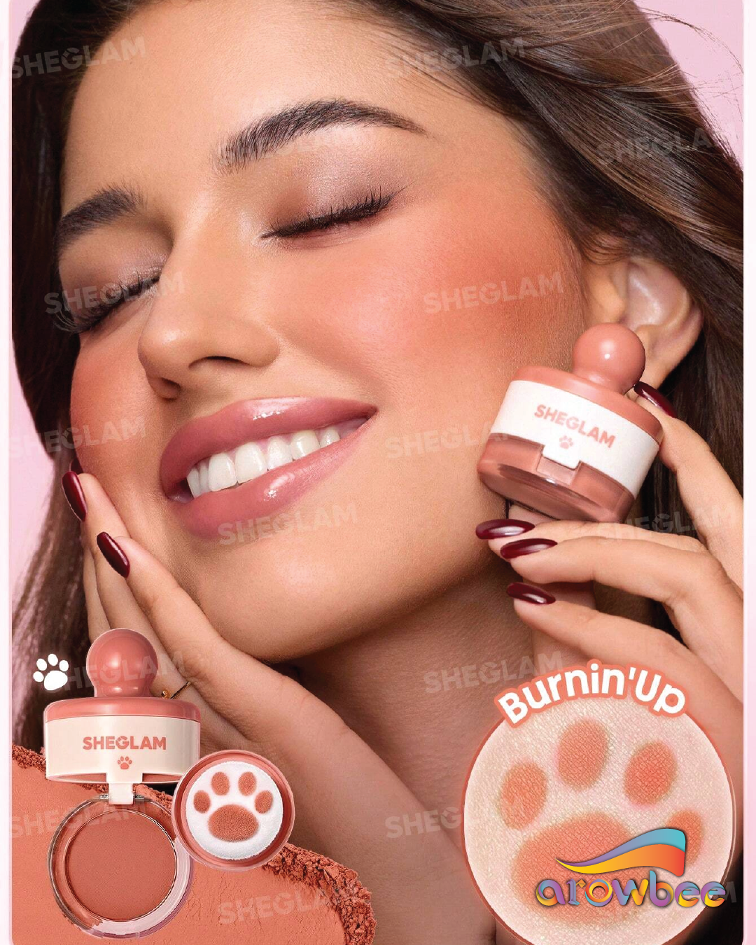 SHEGLAM Cutie Paw Blush Stamp