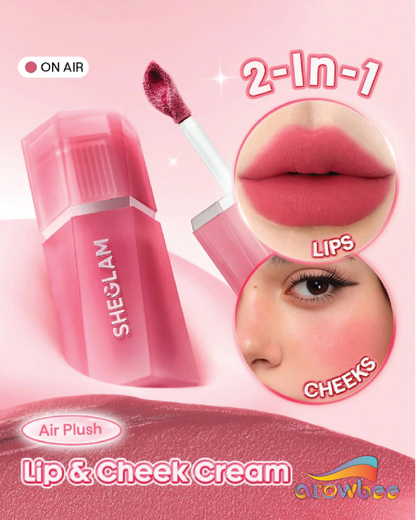 SHEGLAM Air Plush Lip & Cheek Cream