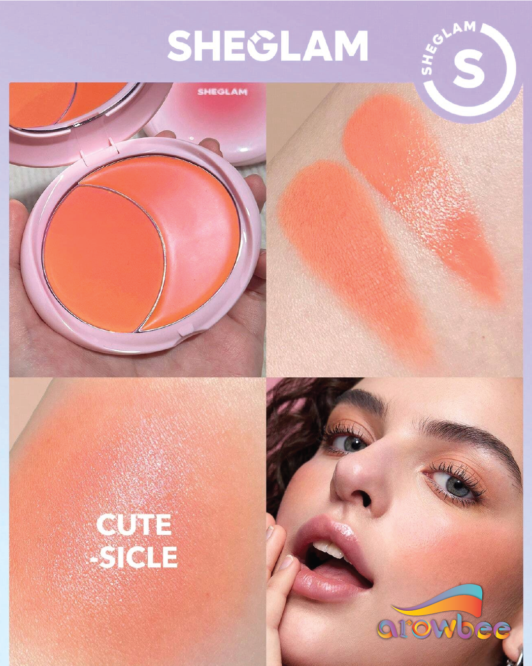 SHEGLAM Cheek 2 Cheek Blush Duo