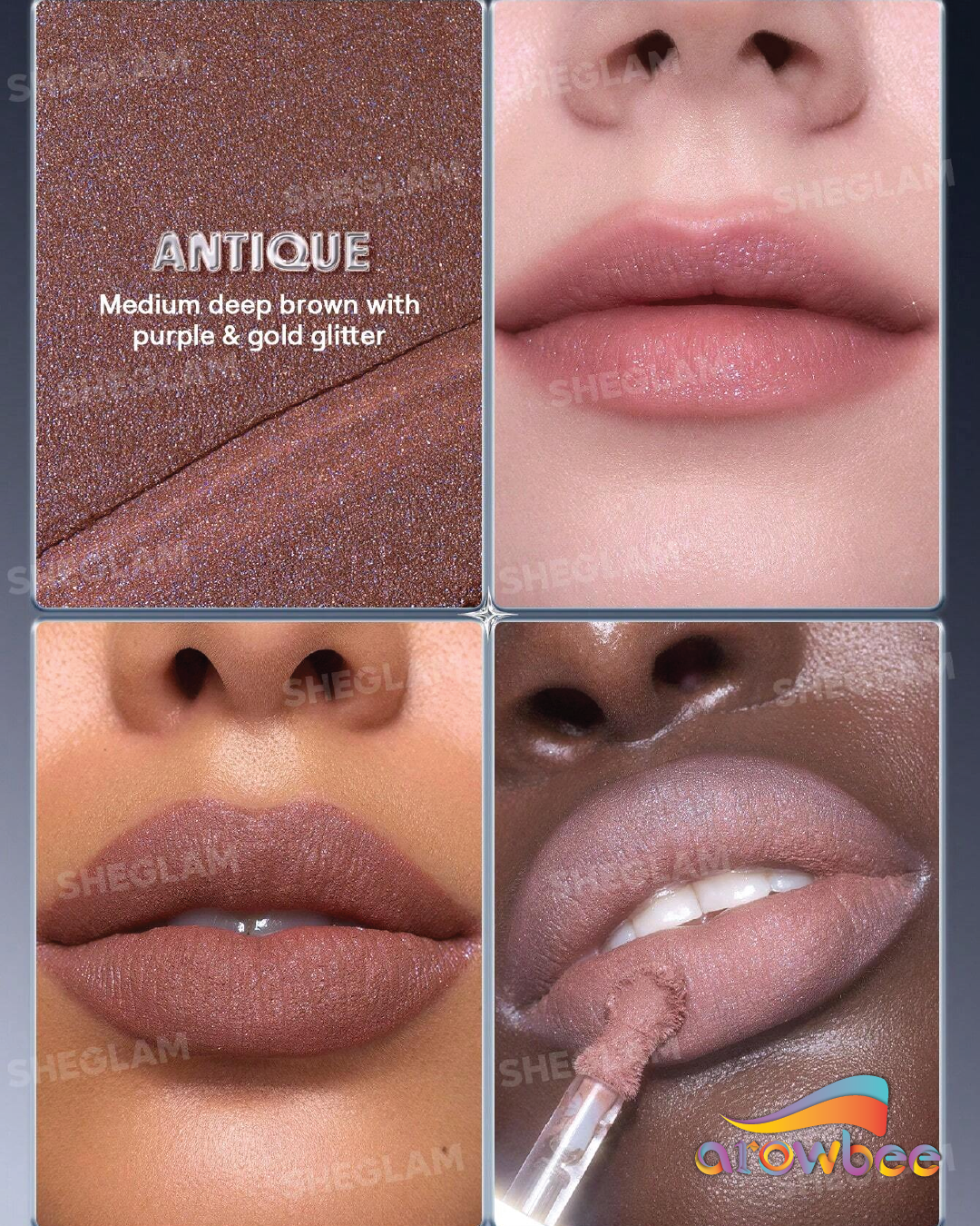 SHEGLAM Glitter Whip Liquid Lipstick
