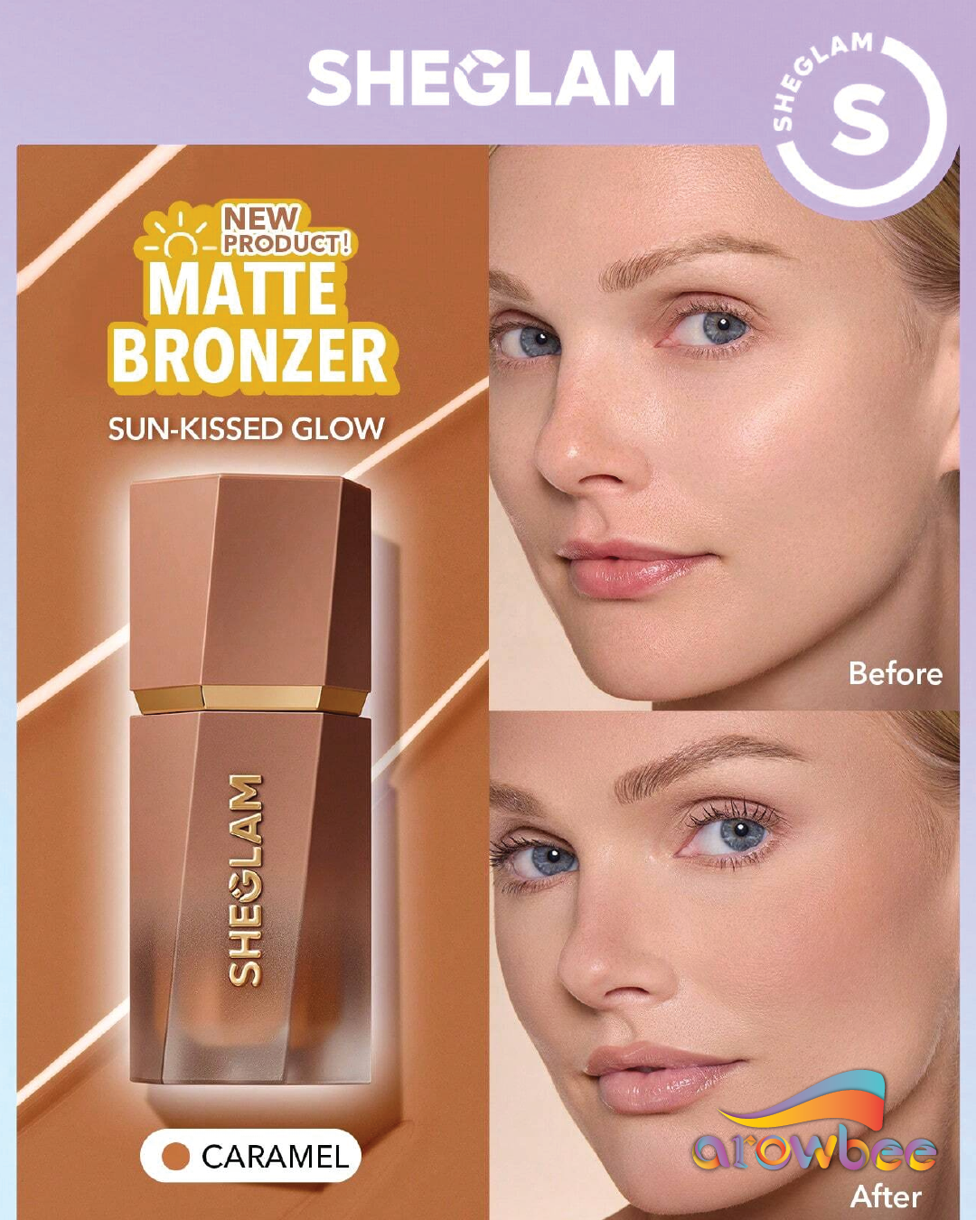 SHEGLAM Sun Beam Matte Liquid Bronzer