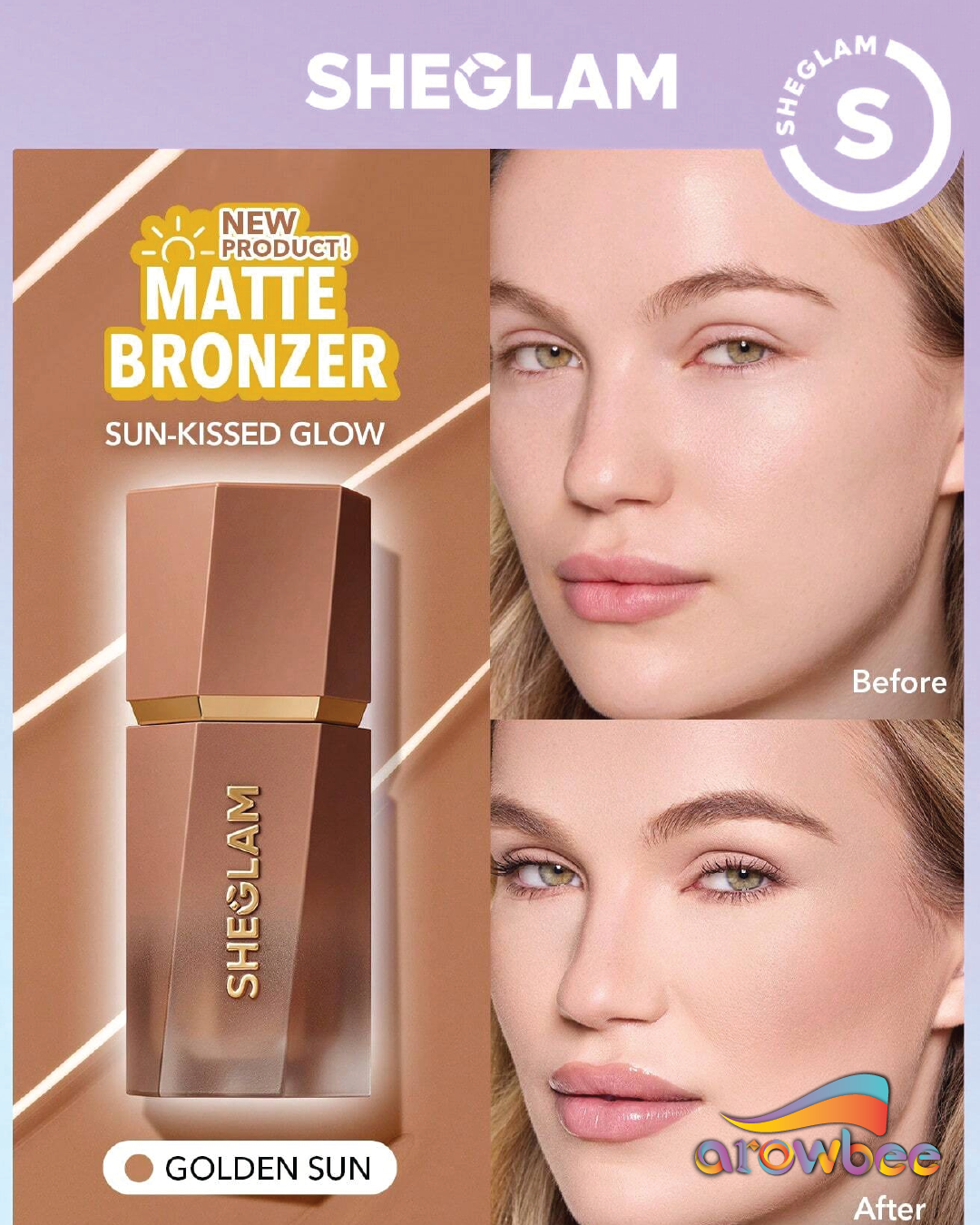 SHEGLAM Sun Beam Matte Liquid Bronzer