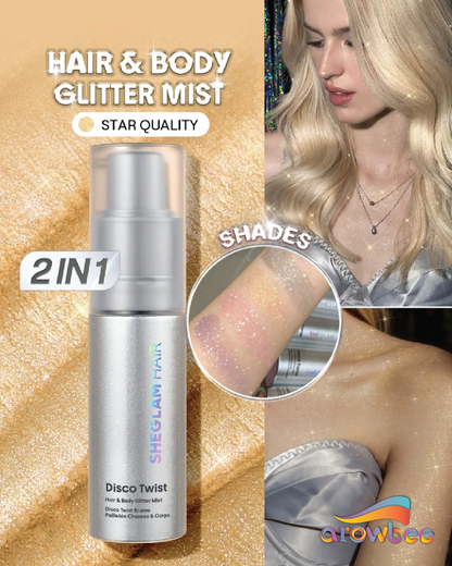 Sheglam Disco Twist Hair & Body Glitter Mist