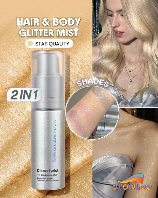 Sheglam Disco Twist Hair & Body Glitter Mist