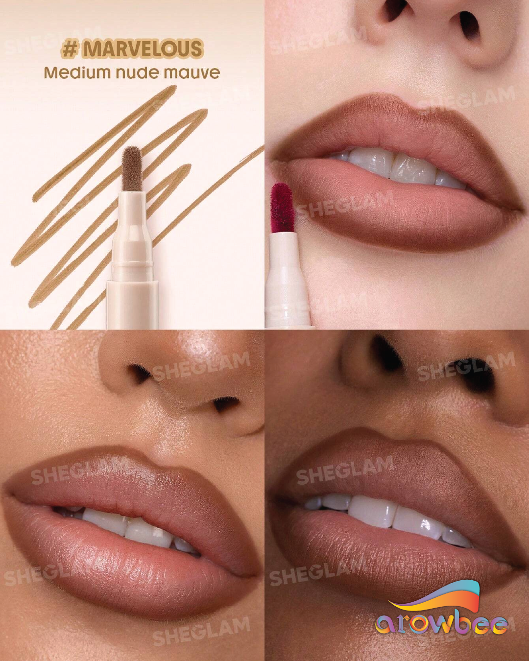 SHEGLAM True Stain Liquid Lip Liner