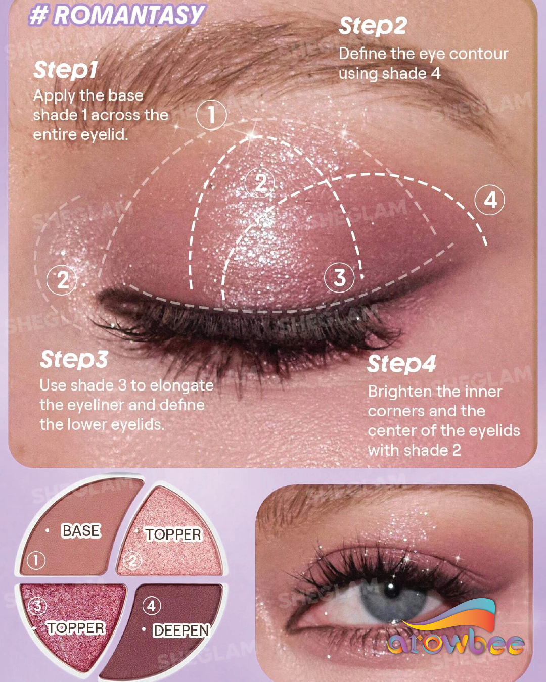 SHEGLAM Daydreamer Mini Palette
