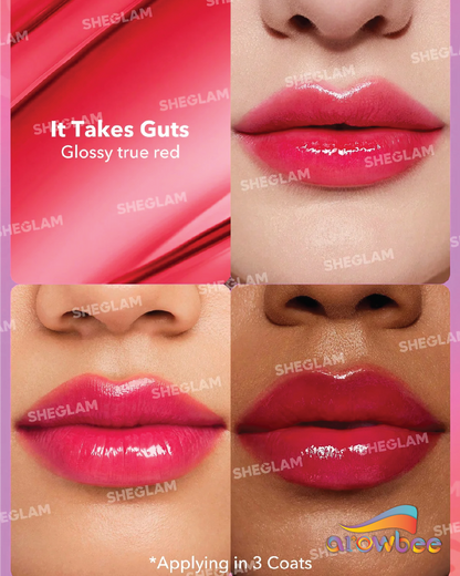 SHEGLAM Mirror Kiss High-Shine Lipstick