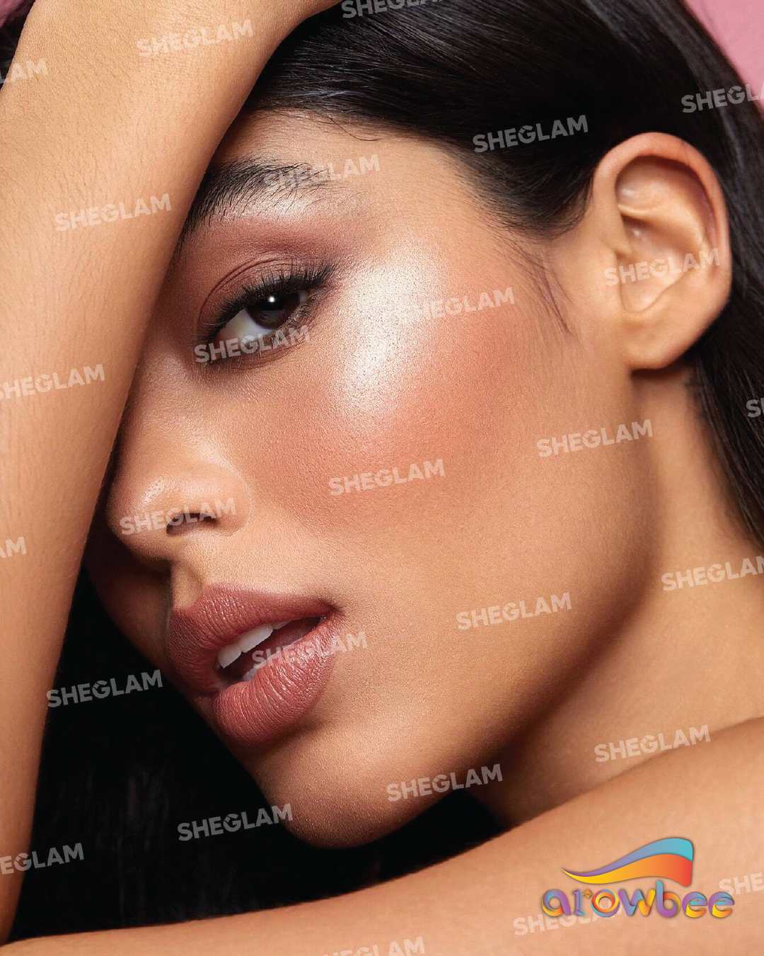 SHEGLAM Glam 101 Hybrid Highlighter & Blush Duo