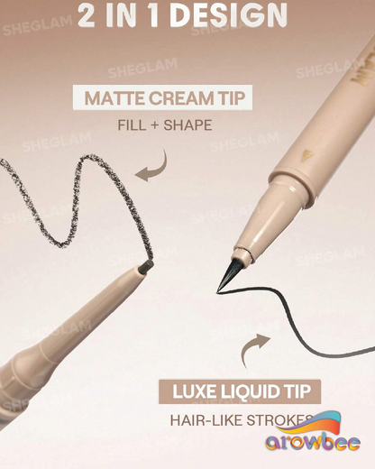 SHEGLAM Brows On Demand 2-In-1 Brow Pencil