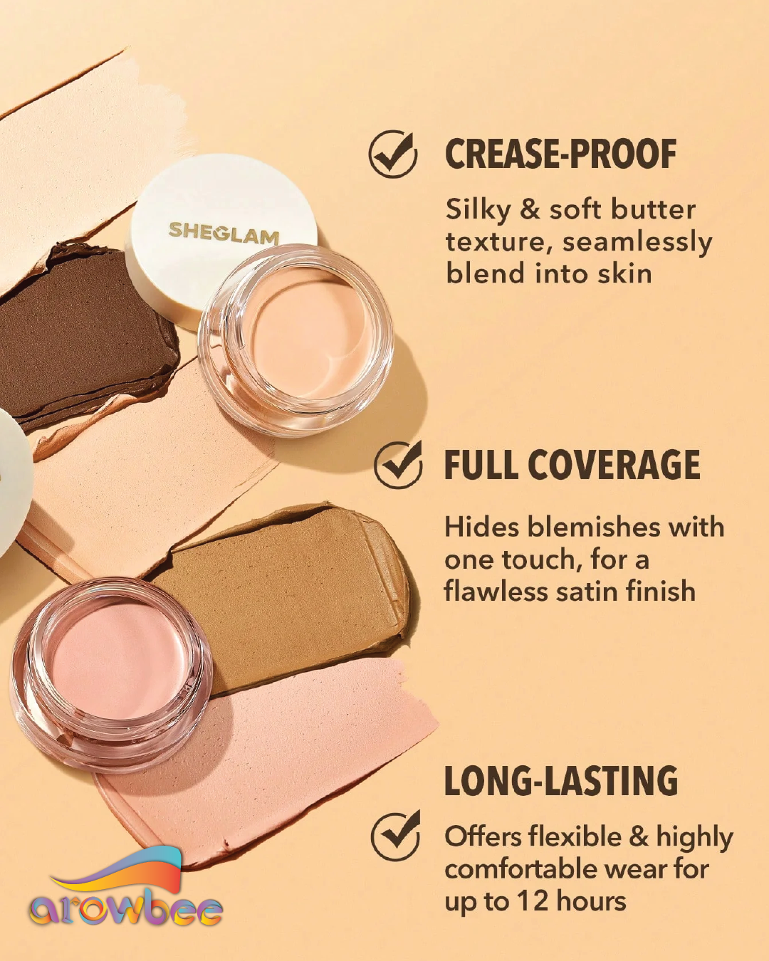 SHEGLAM Rapid Retouch Cream Concealer