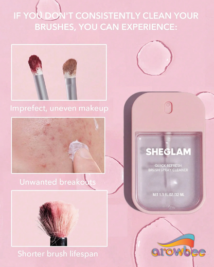 SHEGLAM Quick Refresh Brush Spray Cleaner