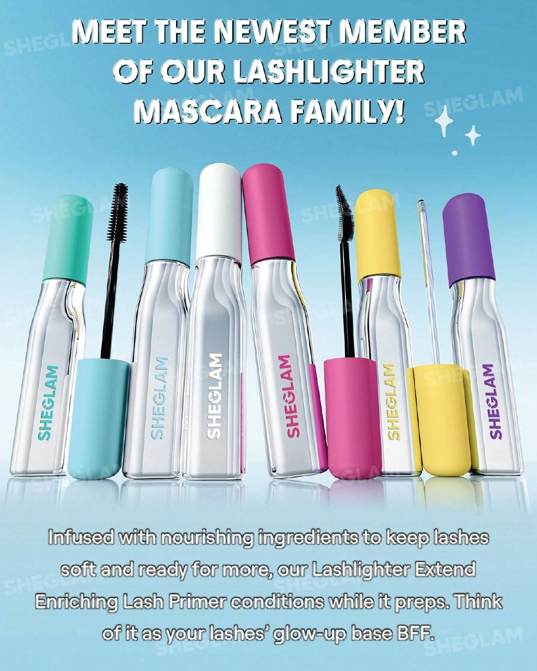 SHEGLAM Lashlighter Extend Enriching Lash Primer