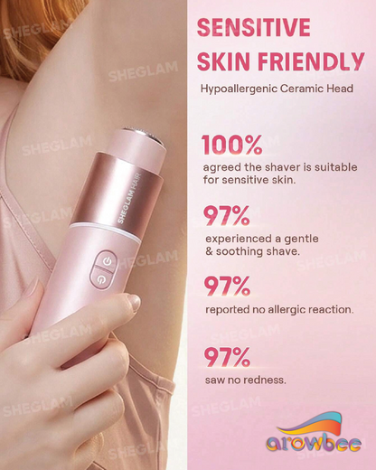 SHEGLAM HAIR Smooth Moves Dual-Head Electric Bikini Trimmer