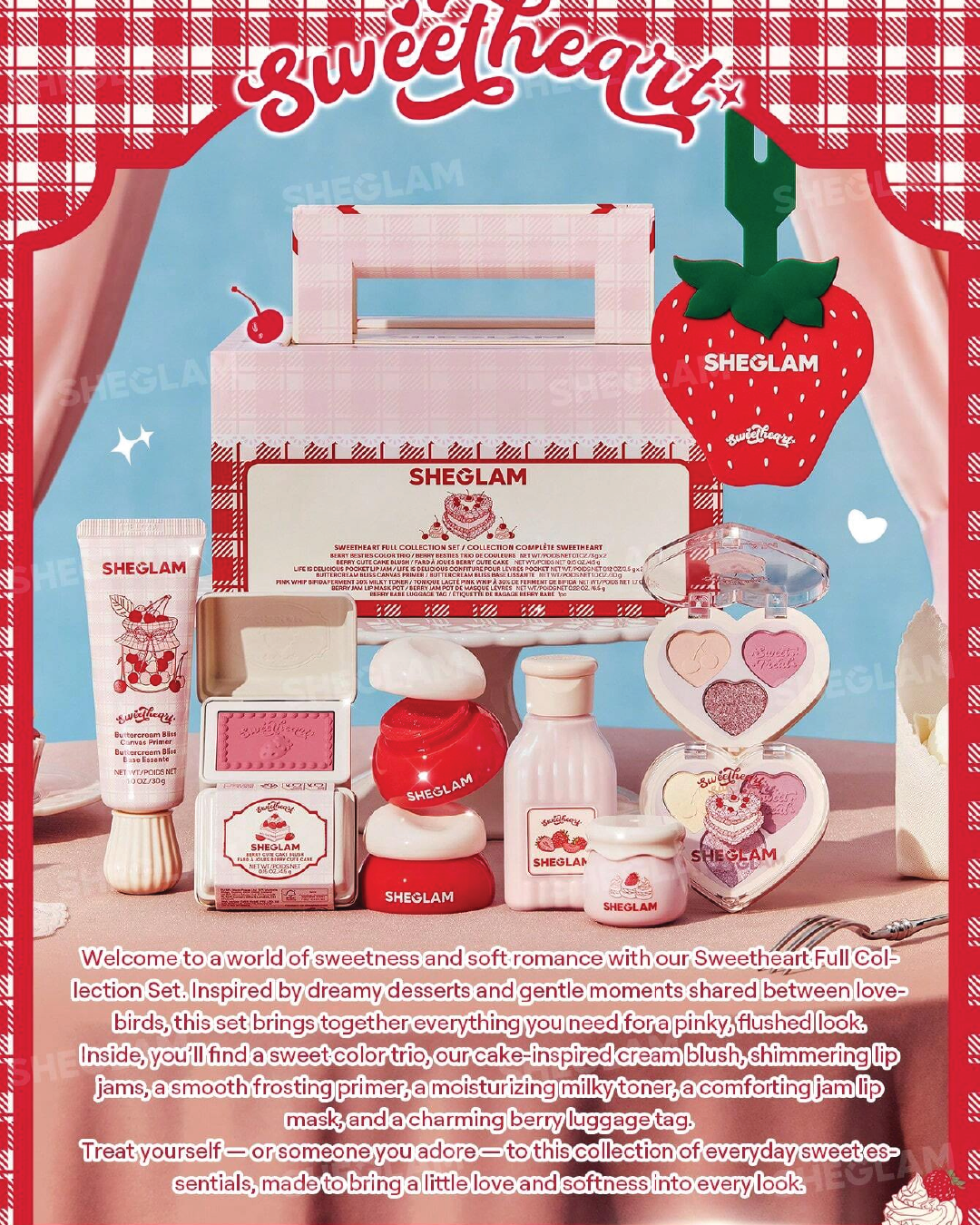 SHEGLAM Berry Jam Lip Mask Pot