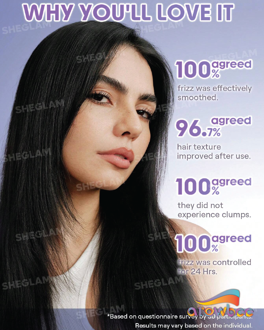 SHEGLAM HAIR On The Glow 1-Minute Airy Hair Sorbet