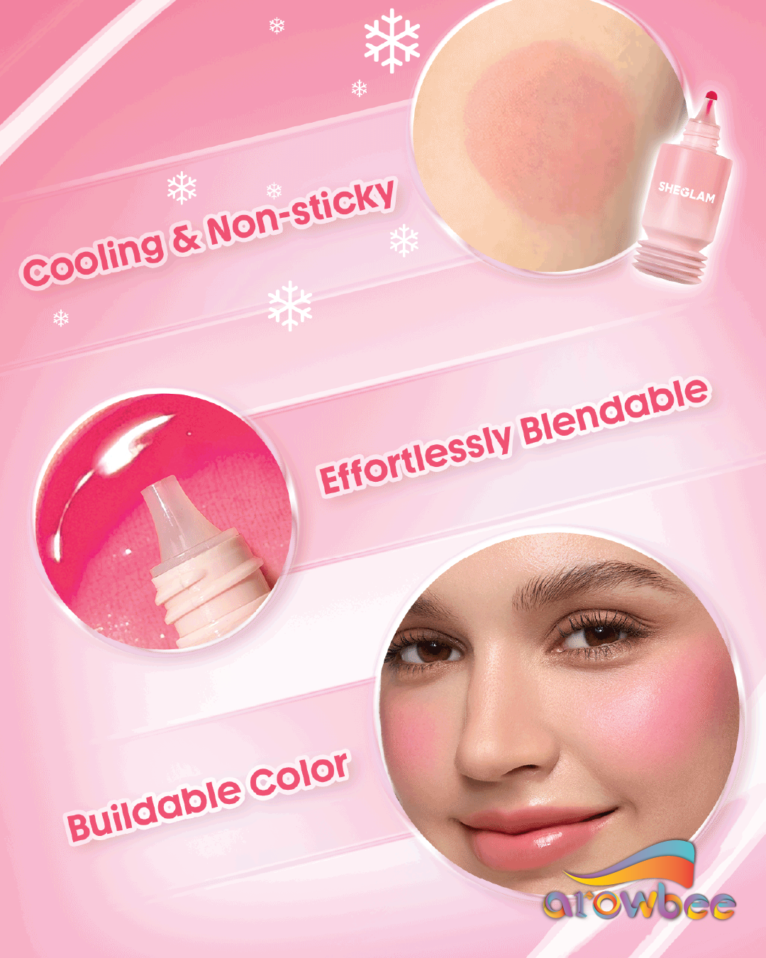 SHEGLAM Aqua Flushed Gel Blush