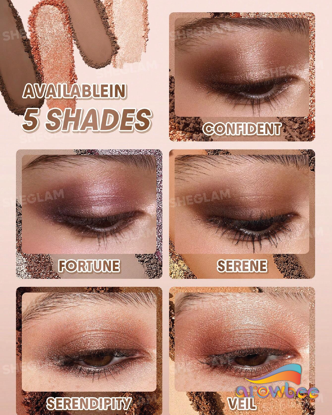 SHEGLAM The Essentials Pocket Eyeshadow Palette