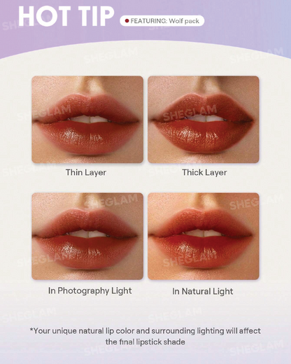 The Twilight Saga X SHEGLAM Immortality Lip Tint