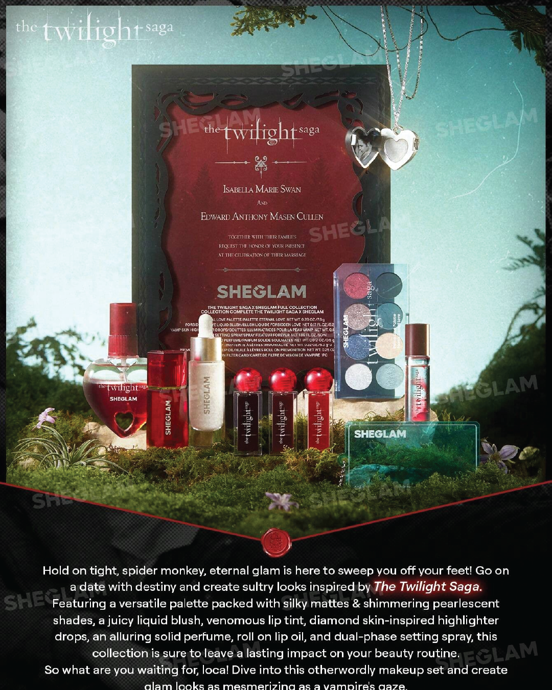 The Twilight Saga X SHEGLAM Premonition Roll On Lip Oil