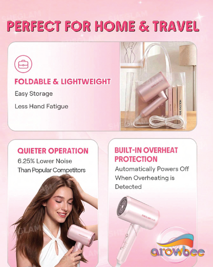 SHEGLAM HAIR Blowout Bliss Triple Threat Hair Dryer